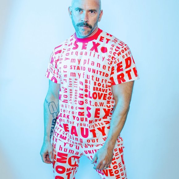 WALTER VAN BEIRENDONCK WORDS TEE F/W 20  W:AR - Picture 6 of 9
